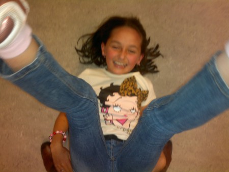 Dikke lol met mijn dochter!