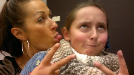 Mama en Julie FUN TIME!!!!!!!!!